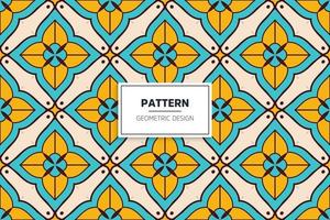 Seamless pattern with colorful elements vector