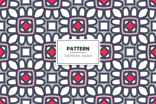Seamless pattern background colorful elements vector