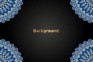 luxury background in ethnic style vector