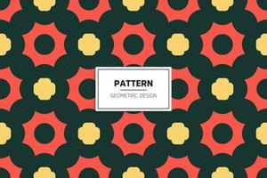 Ethnic colorful seamless pattern design vector