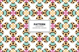 Seamless pattern background colorful elements vector