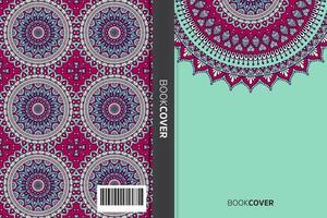 Mandala Cover Book vector