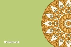 Colorful background with ethnic ornament vector