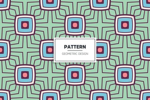 Seamless pattern with colorful elements vector