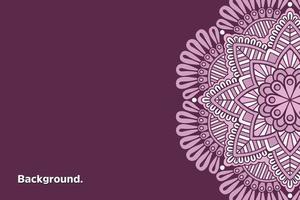 Colorful background with ethnic ornament vector