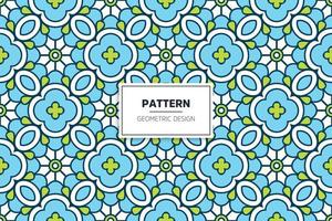 Ethnic colorful seamless pattern design vector