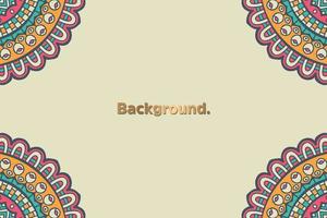 background colorful ornament vector