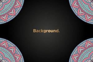 dark background for business card and cover vector
