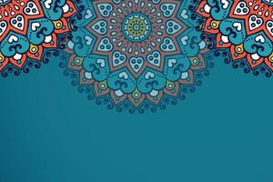 Luxury background with mandala vector