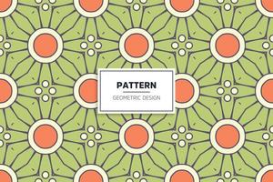 Ethnic colorful seamless pattern design vector