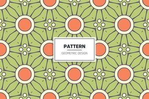 Ethnic colorful seamless pattern design vector