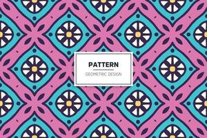 Seamless pattern background colorful elements vector