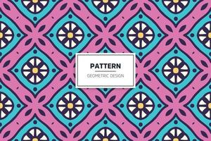 Seamless pattern background colorful elements vector