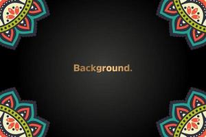 dark background for business card and cover vector