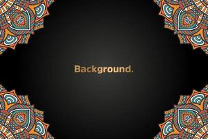 dark background for business card and cover vector