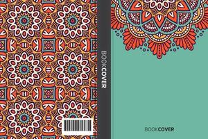 Mandala Cover Book vector