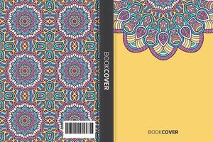 Mandala Cover Book vector