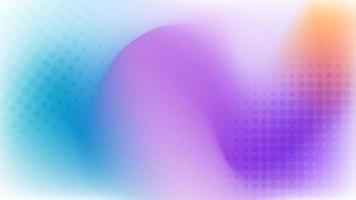 Abstract gradient background with halftone texture vector