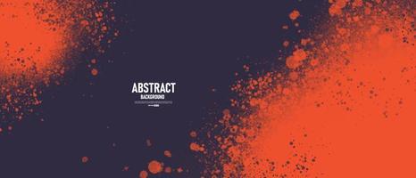 Abstract ink splatter, ink drop stain texture background vector