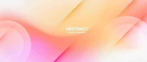 Fondo abstracto en colores pastel degradados con composición de formas dinámicas