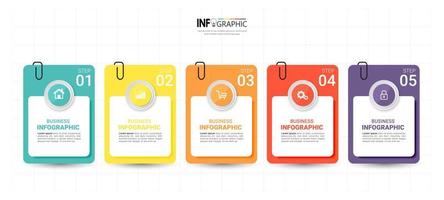 process infographic template vector