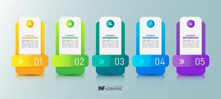 Infographics Design Template vector