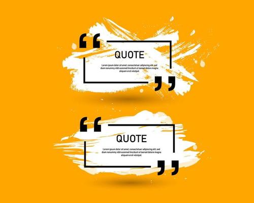 Quote box template