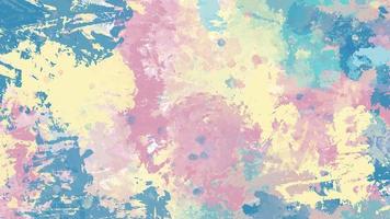 Abstract colorful hand painted watercolor background vector