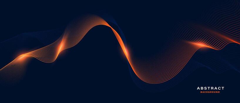 fondo abstracto con partículas que fluyen. vector