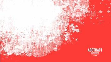 White and red abstract grunge texture background vector