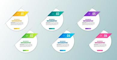 Business infographic elements vector