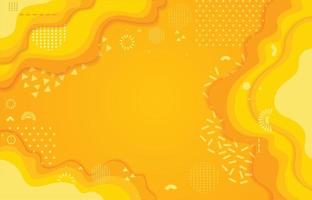 Yellow Background Template vector
