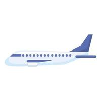 Isolated airplane icon vector