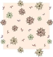 patrón floral transparente con hermosas flores nuevas de moda para imprimir en textiles, telas, ropa, papel tapiz, también bodas, cumpleaños, tarjetas de felicitación, fondo web. colorida ilustración. vector