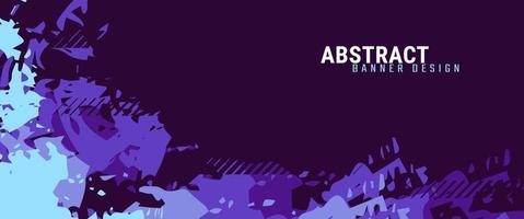 abstract banner background template with grunge texture vector