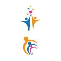Community, network and social icon vector