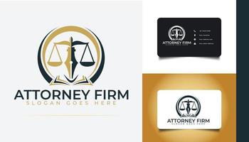 Law firm logo design , Lawyer logo vector template