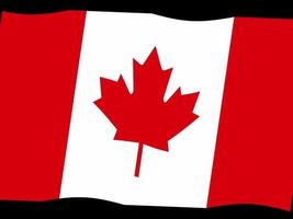 bandeira do canadá com textura