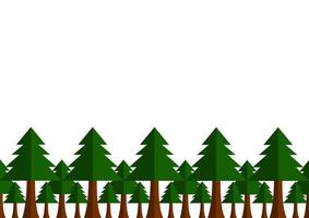 tree background with forest theme vector