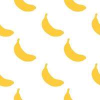 banana seamless pattern vector