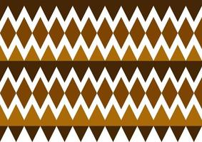 patrón de triángulo marrón vector