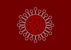 illustration of corona virus