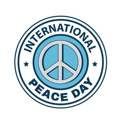 international peace day emblem