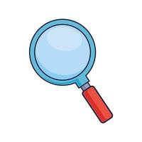 magnifying glass zoom vector