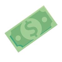 factura dinero dólar vector