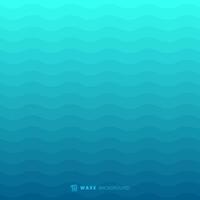 Abstract blue waves lines underwater background and texture vector