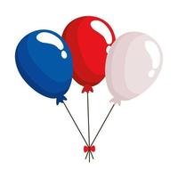 United states balloons vector