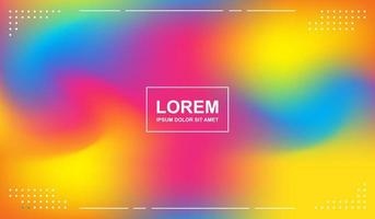 Abstract mesh background with rainbow colors vector