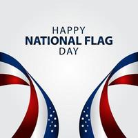 Happy National Flag Day Vector Illustration. National Flag Day