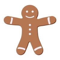 Cookie human, doll Gingerbread Vector For Web, Presentation, Logo, Icon, EtcVector For Web, Presentation, Logo, Icon, Etc